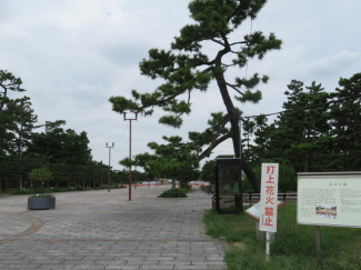 浜寺公園まで1553m