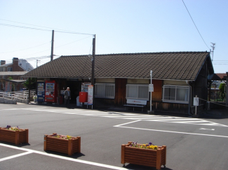 伊予鉄横河原駅 1000m