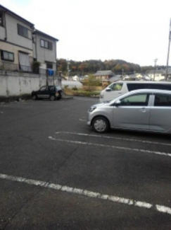 駐車場に車を止められます