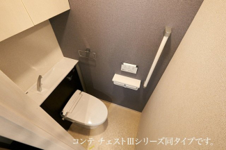 落ち着いたトイレです