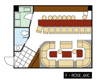 約１２坪★カウンター９席・ボックス１６席