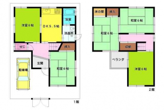 河内長野市菊水町の一戸建ての画像