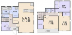 堺市西区家原寺町１丁の新築一戸建ての画像