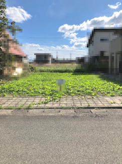 前面道路から土地（正面）