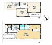 草津市矢橋町の新築一戸建ての画像