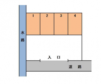 姫路市南八代町の駐車場の画像