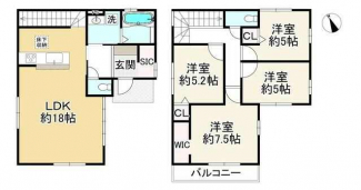 堺市西区浜寺元町３丁の新築一戸建ての画像