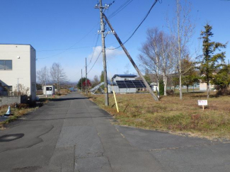 北海道白老郡白老町字萩野の売地の画像