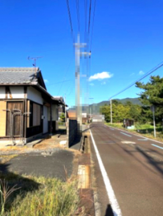 【前面道路含む現地写真】