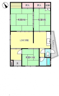 １階間取り図（４９．４１㎡）