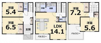 堺市堺区一条通の中古一戸建ての画像