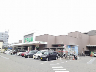 フジ立花店様まで750m