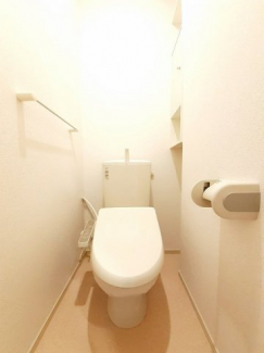 トイレもきれいです