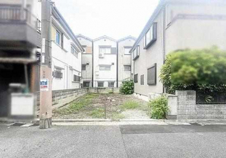 更地　東向き　建築条件なし売り土地　曇り時撮影すいません