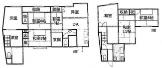 大津市田辺町の一戸建ての画像