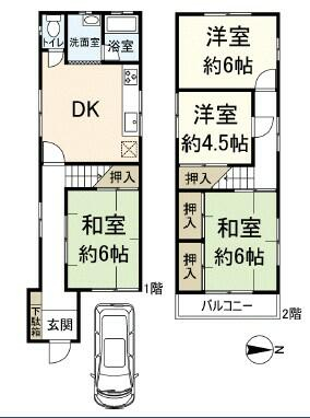 富松町売戸建の画像