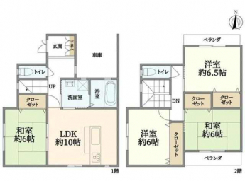 ４ＬＤＫ　間取り図