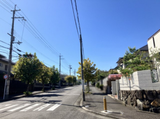 【前面道路含む現地写真】