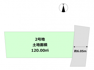 神戸市東灘区鴨子ケ原３丁目戸建　全２区画の画像