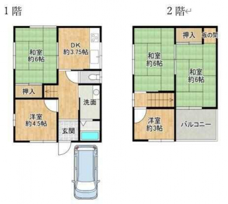 泉佐野市長滝の一戸建ての画像