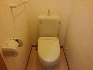 落ち着いたトイレです