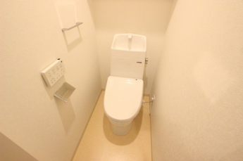 清潔感のあるトイレです