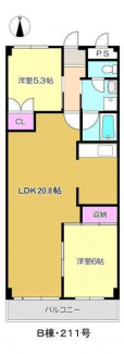 ★この度、リノベーション実施♪　１）３ＬＤＫ⇒２ＬＤＫ　２）