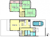 神戸市須磨区高倉台５丁目の中古テラスハウスの画像