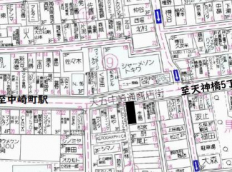 大阪市北区黒崎町の店舗一戸建ての画像