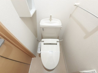 トイレもきれいです