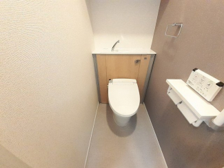 トイレもきれいです