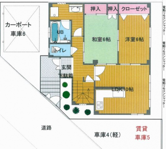 1階平面図 
