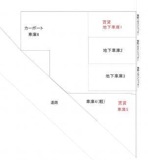 車庫配置図