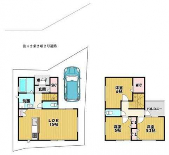 ３ＬＤＫ　間取り図