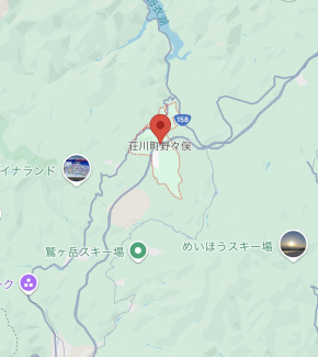 岐阜県高山市荘川町野々俣の売地の画像