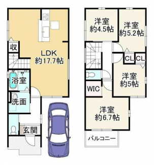 堺市北区百舌鳥梅町１期１号棟の画像