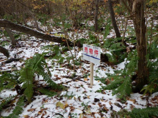 北海道茅部郡鹿部町字本別の売地の画像