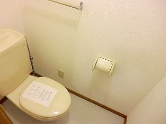 トイレもきれいです