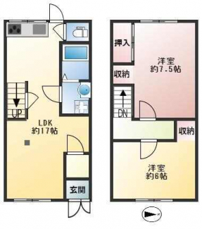 寺川５丁目連棟戸建の画像