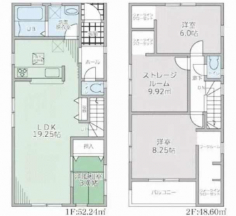 ４ＬＤＫ　間取り図