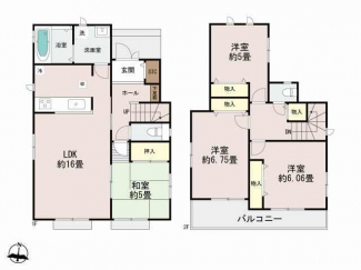 １号棟間取り図