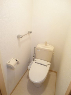 清潔感のあるトイレです