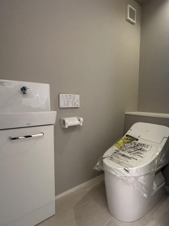１Ｆトイレ　清潔感あふれる快適トイレで、毎日を心地よく。