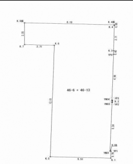 更地　　東向き　建築条件なし売り土地