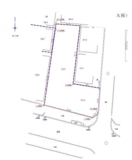 更地　南東角地　建築条件なし売り土地