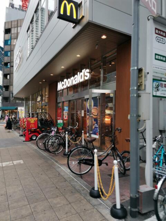 マクドナルド　堺筋南久宝寺店まで550m