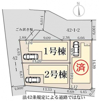 明石市大久保町西島の新築一戸建ての画像