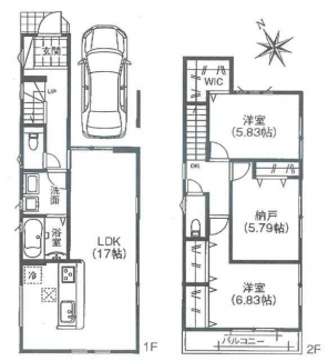 明石市中朝霧丘の新築一戸建ての画像