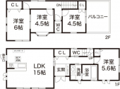 明石市朝霧南町４丁目の中古一戸建ての画像