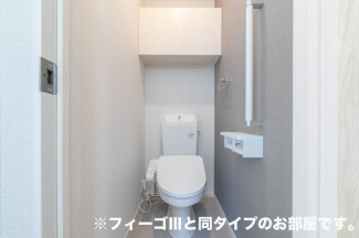 トイレもきれいです